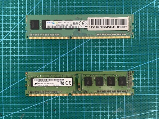 Zdjęcie oferty: RAM DDR3 2x 4GB (8GB) (Samsung, Micron)