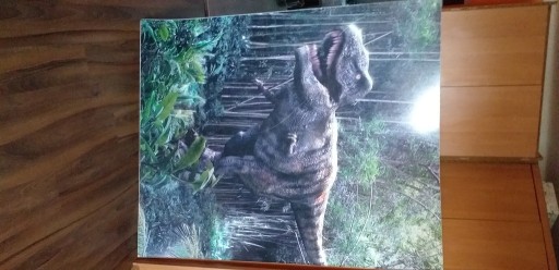 Zdjęcie oferty: Plakat Dinozaur na pleksie na ścianę
