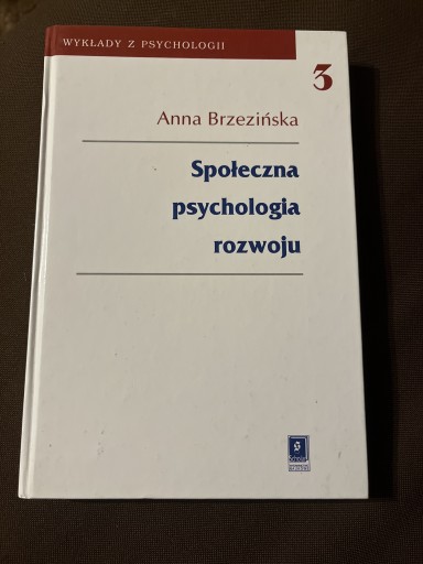 Zdjęcie oferty: Społeczna psychologia rozwoju A. Brzezińska