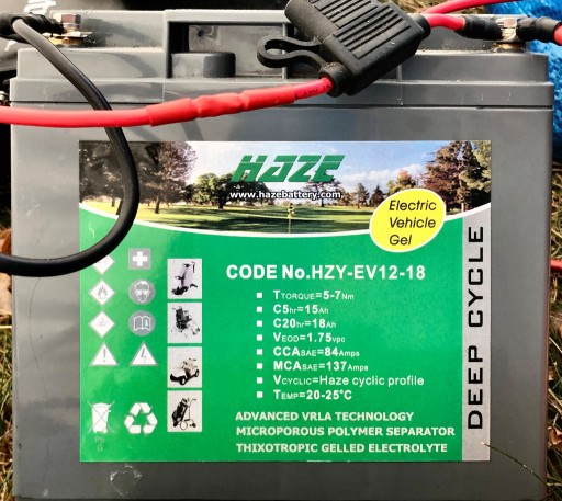 Zdjęcie oferty: Akumulator żelowy Haze HZY-EV12-18