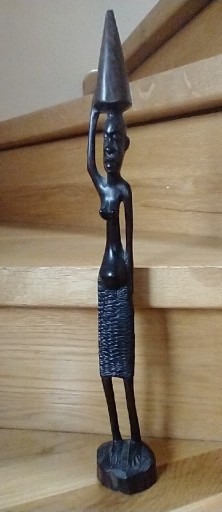 Zdjęcie oferty: Drewniana Figurka 35cm 