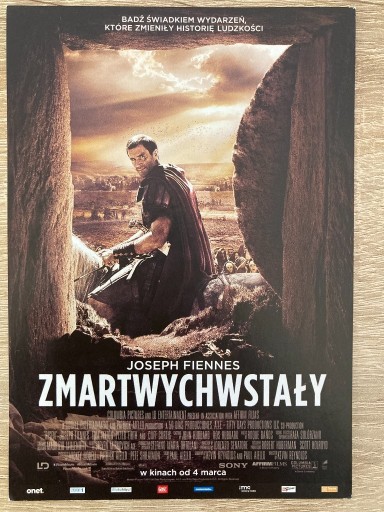 Zdjęcie oferty: Zmartwychwstały - ulotka z kina