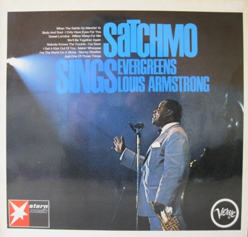 Zdjęcie oferty: LOUIS ARMSTRONG - SATCHMO SINGS EVERGREENS