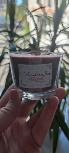 Zdjęcie oferty: Naturalna świeca sojowa HANDMADE wiśnia w likierze