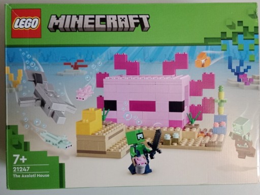 Zdjęcie oferty: LEGO Minecraft 21247 - dom Aksolotla 