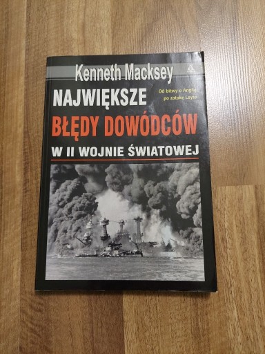 Zdjęcie oferty: Największe błędy dowodców w II Wojnie Światowej