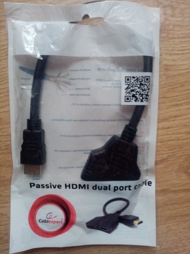 Zdjęcie oferty: Rozdzielacz HDMI na 2 porty Full HD