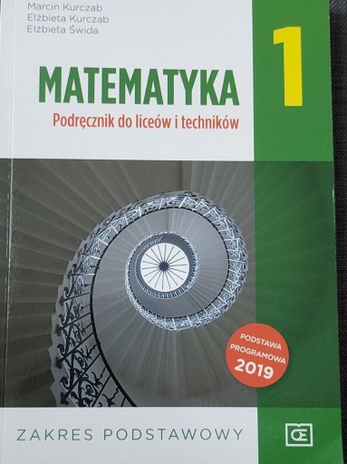 Zdjęcie oferty: Matematyka 1. Podręcznik Zakres podstawowy