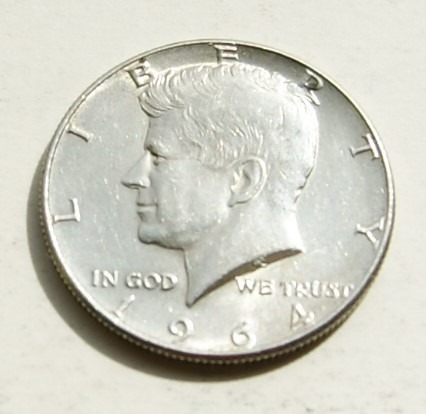 Zdjęcie oferty: 1/2 dolar 1964 BZM half dollar Kennedy Ag Stan!!