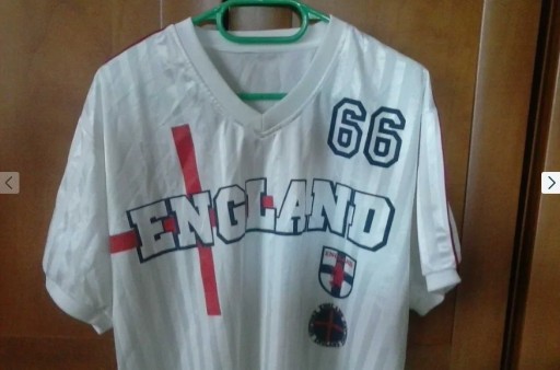 Zdjęcie oferty: Koszulka ENGLAND 66 biała r . L/XL piłkarska