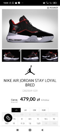 Zdjęcie oferty: Buty sportowe Nike jordan