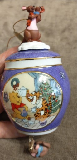 Zdjęcie oferty: Bombka Kubuś Puchatek Porcelana Bradford Exch38931