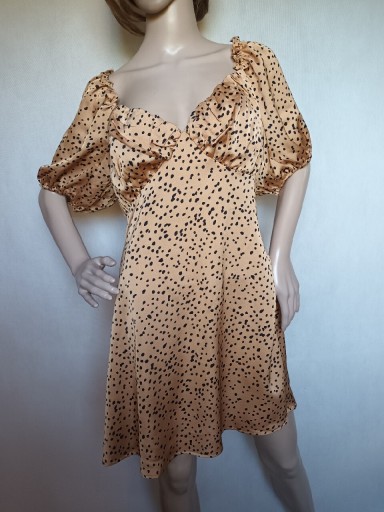 Zdjęcie oferty: Piękna damska sukienka w kropki r XL/42