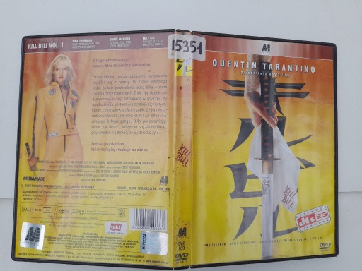 Zdjęcie oferty: KILL BILL PŁYTA DVD Z LICENCJĄ