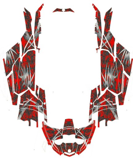 Zdjęcie oferty: okleina naklejki grafika can-am maverick x3