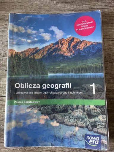 Zdjęcie oferty: Podręcznik do geografii klasa 1 technikum