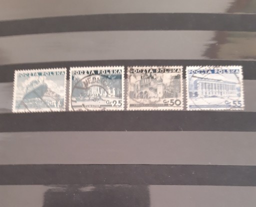 Zdjęcie oferty: znaczki kasowane rok 1935, wydanie obiegowe