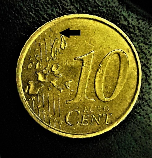 Zdjęcie oferty: 10 Euro-Cent--2006--Hiszpania--BRAK  GWIAZDY--FOTO