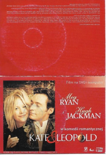 Zdjęcie oferty: Film DVD Kate & Leopold