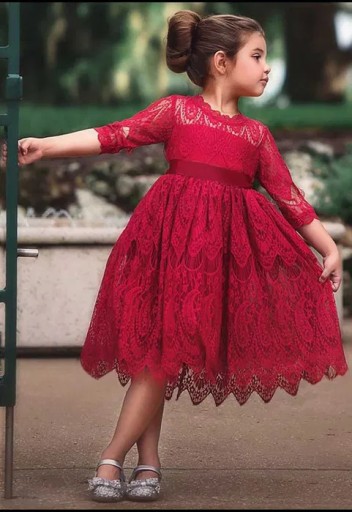 Zdjęcie oferty: Koronkowa sukienka dla dziewczynki 