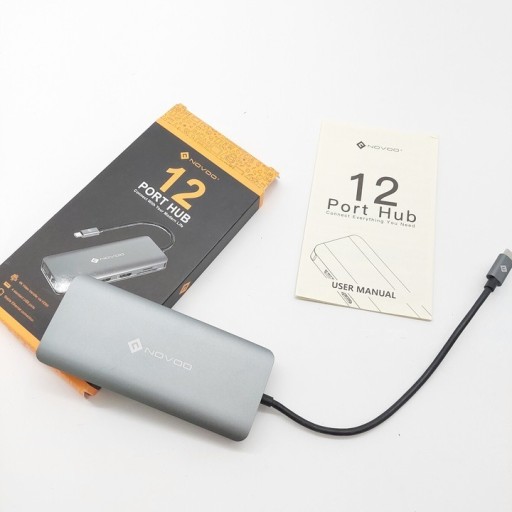 Zdjęcie oferty: Adapter Hub USB C NOVOO 7 w 1 4k HDMI