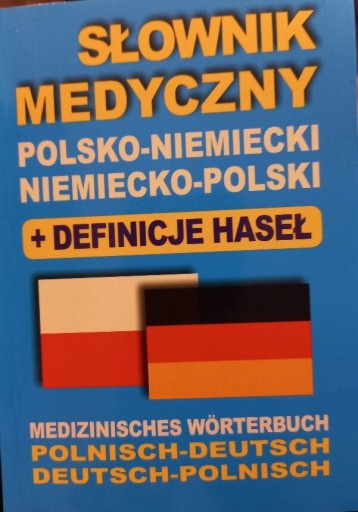 Zdjęcie oferty: Słownik medyczny polski-niemiecki, niemiecko-polsk