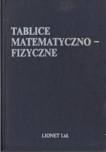 Zdjęcie oferty: Kazimiera Jasińska Tablice matematyczno-fizyczne