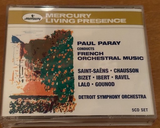 Zdjęcie oferty: Paul Paray French Orchestral Music 5 cd