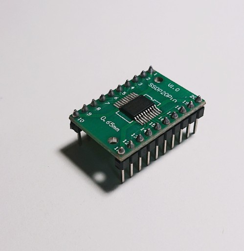 Zdjęcie oferty: Mikrokontroler STM32 F030F4 ARM adapter DIP 2,54mm