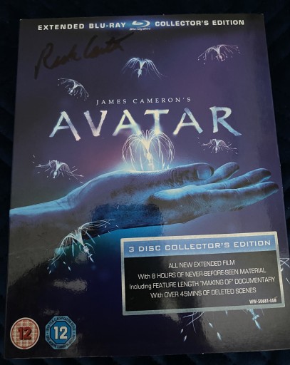 Zdjęcie oferty: Avatar - edycja kolekcjonerska Bluray autograf