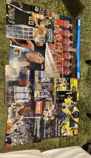 Zdjęcie oferty: Plakaty Gwiazdy koszykówki NBA Ligi Polskiej 58x40