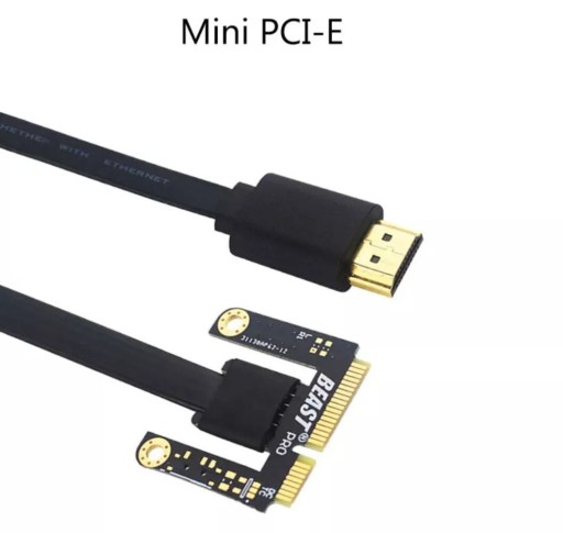 Zdjęcie oferty: MINI-PCI eGPU stacja dokująca do laptopa 24hPL