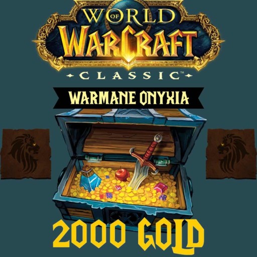 Zdjęcie oferty: WoW GOLD 2000G WARMANE ONYXIA SZYBKA WYSYŁKA