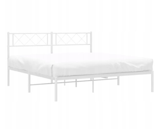 Zdjęcie oferty: Metalowa rama łóżka z wezgłowiem 120x200cm łóżko