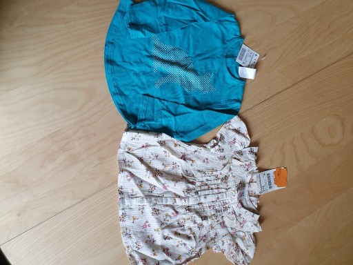 Zdjęcie oferty: Bluzeczki Zara nowa 9-12M