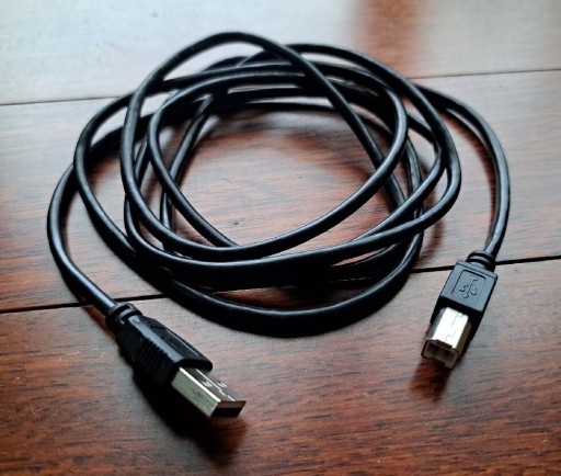 Zdjęcie oferty: Kabel drukarkowy USB A-B 1,8m