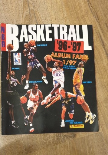 Zdjęcie oferty: NBA Basketball 96 - 97 Album fana 1/1997 Panini