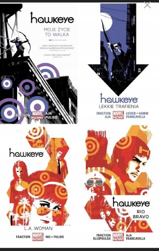 Zdjęcie oferty: Hawkeye 1-4. Nowe, folia