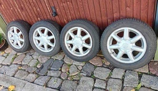 Zdjęcie oferty: Felgi alu VW opony zimowe Fulda Montero 185/60R14