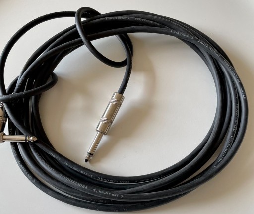 Zdjęcie oferty: Kabel instr. (gitarowy) - 3m - JACK-JACK kątowy