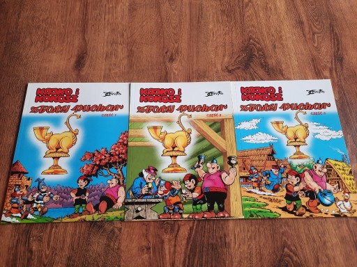 Zdjęcie oferty: Złoty Puchar Kajko i Kokosz komplet