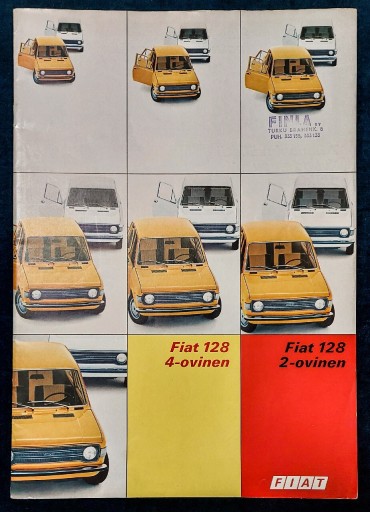 Zdjęcie oferty: Fiat 128 - folder, prospekt, broszura