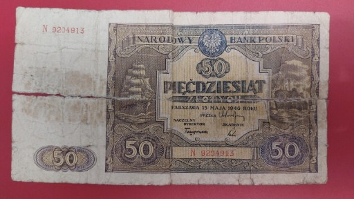 Zdjęcie oferty: Banknot 50 zł z 1946r