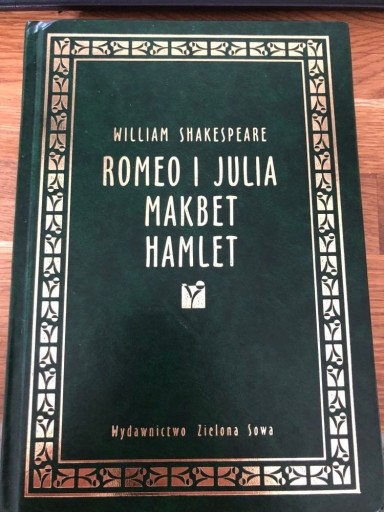 Zdjęcie oferty: William Shakespeare, Romeo i Julia, Makbet, Hamlet