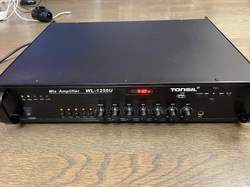 Zdjęcie oferty: Wzmacniacz Miksujący 5 stref NOWY Tonsil WL-1250U -SPRZEDAM