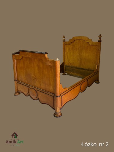 Zdjęcie oferty: Przepiękne łóżko Ludwik Filip Francja XIX wiek