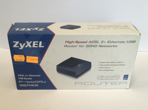 Zdjęcie oferty: ROUTER ADSL ZYXEL  P-660RU-T3 