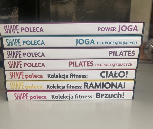 Zdjęcie oferty: Shape Poleca DVD x7 yoga, pilates, ciało, brzuch