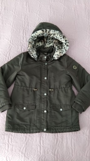 Zdjęcie oferty: H&M płaszcz zimowy kurtka zieleń 134, 8-9 lat