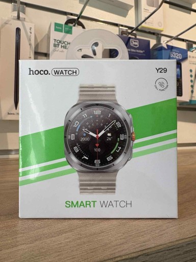 Zdjęcie oferty: Smartwatch hocowatch y29 nowy srebrny z funkcją rozmów